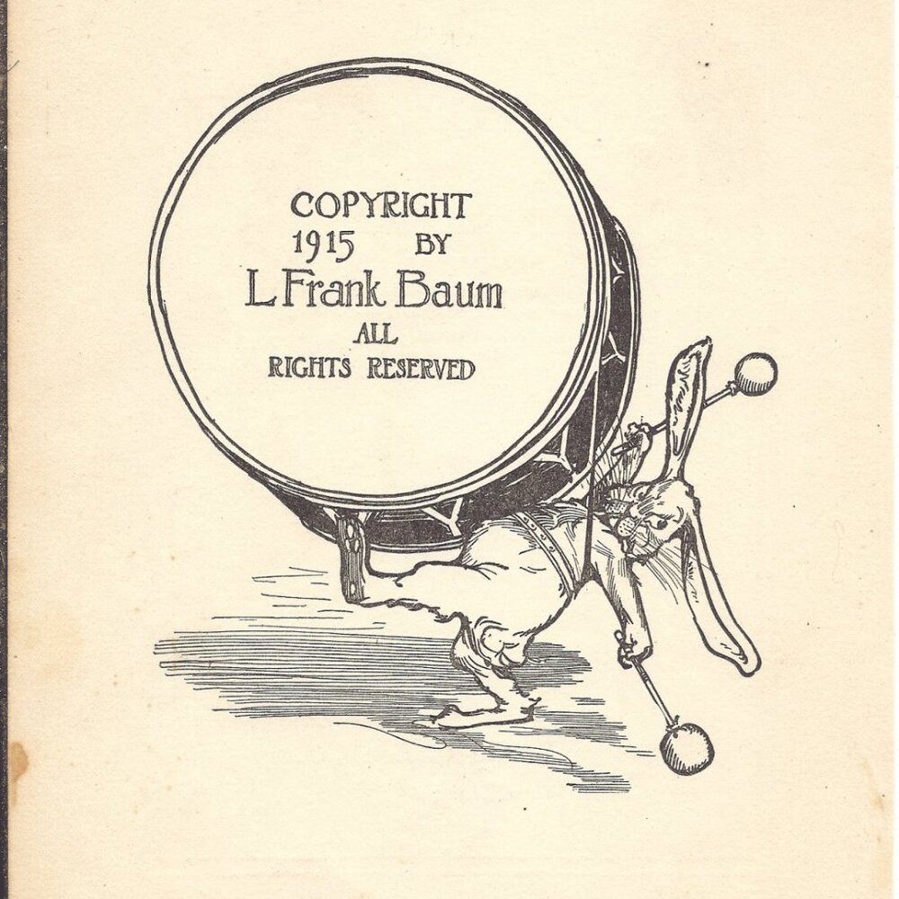 John R, Neill - 1915 The Scarecrow of OZ - Full Page Print #2